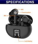 Auriculares de Traducción M10 TWS Bluetooth Inalámbricos