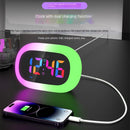 2024 RGB Touch Night Light Alarm Clock for Students