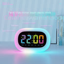 2024 RGB Touch Night Light Alarm Clock for Students
