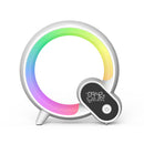 Creative Colorful Sunrise Alarm Clock with Bluetooth Audio