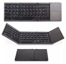 Teclado Bluetooth Inalámbrico Mini Plegable