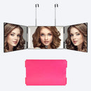 Espejo de Maquillaje Plegable LED