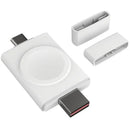 Portable 2-in-1 Wireless Charger for Apple & Samsung