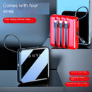 Mini Power Bank 20000mAh with Built-in Cable