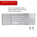 Wireless Bluetooth Folding Mini Keyboard with Touchpad