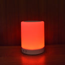 Bluetooth Speaker with Touch Control and Colorful Lamp