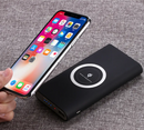 Batería Externa Inalámbrica Tres-en-Uno con Carga Qi, 10000mAh - Suministro de Energía Móvil Universal