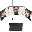 Espejo de Maquillaje Plegable LED