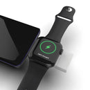 Portable 2-in-1 Wireless Charger for Apple & Samsung