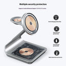 Cargador Inalámbrico Magnético de Metal MagSafe 3-en-1
